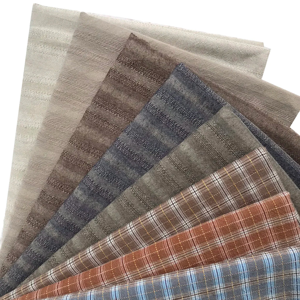 50x70cm yarn-dyed first dye woven cotton plaid brocade