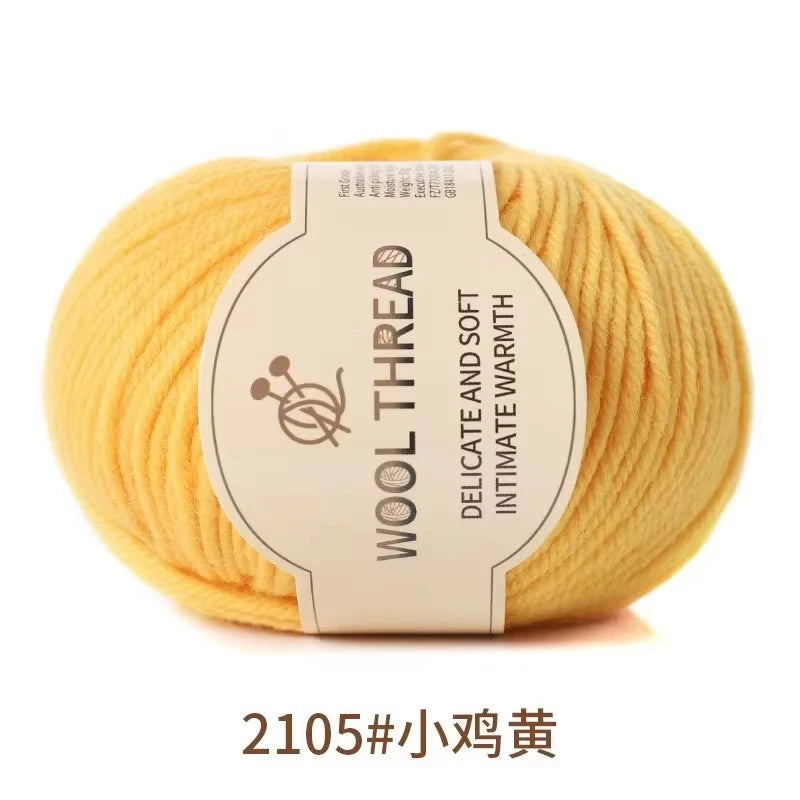 Medium Thick Wool Cashmere Yarn