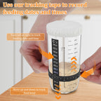 Dough Starter Jar Sourdough Fermentation Container Accessories