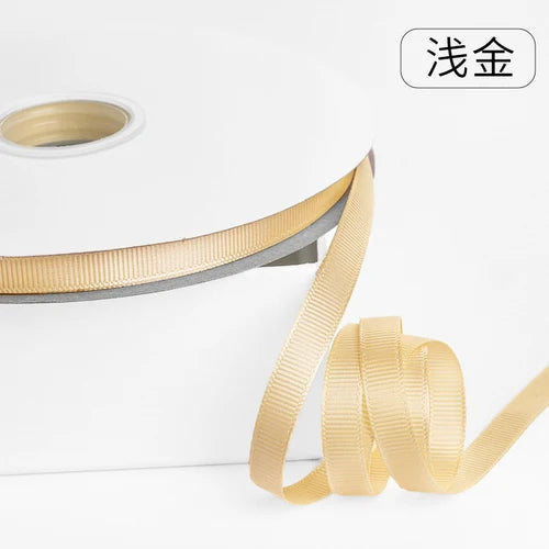 91m/roll 1cm 3/8" Rib Ribbon