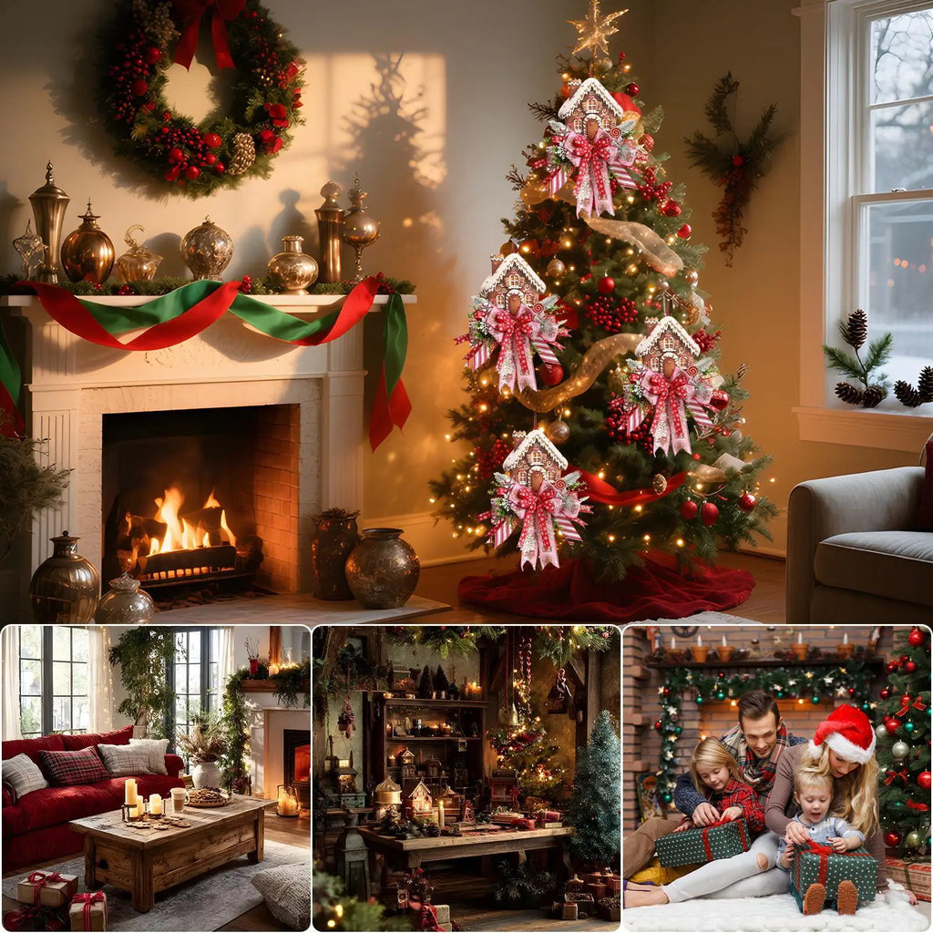 Gingerbread Christmas Wreath