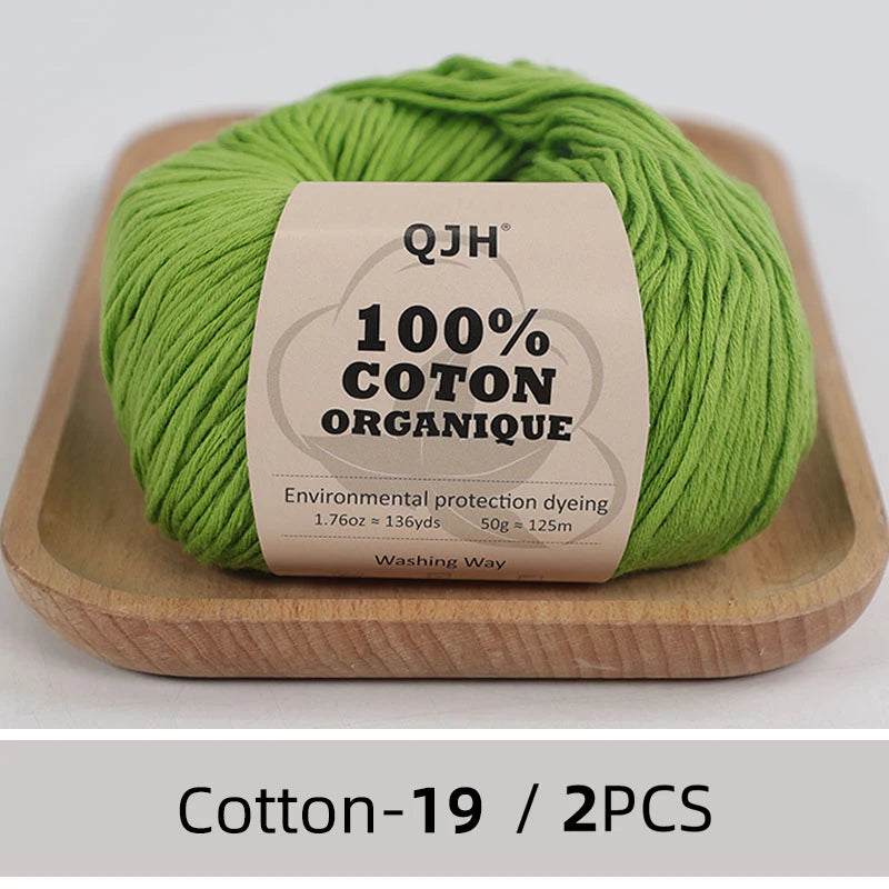 100% Organic Cotton Yarn