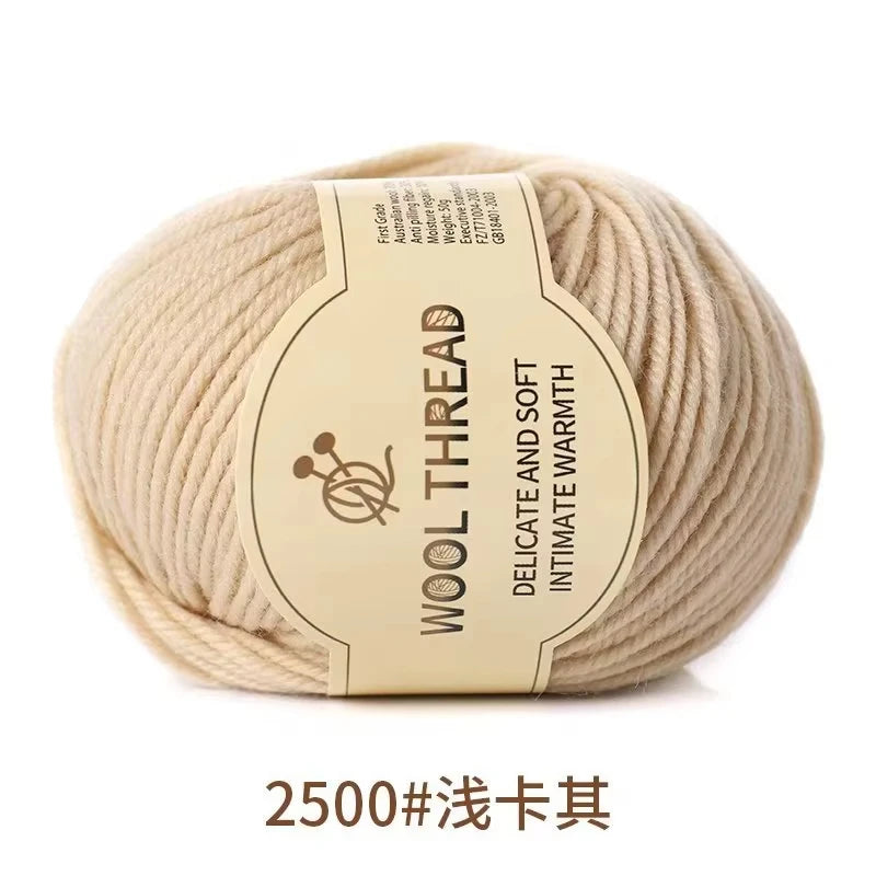 Medium Thick Wool Cashmere Yarn