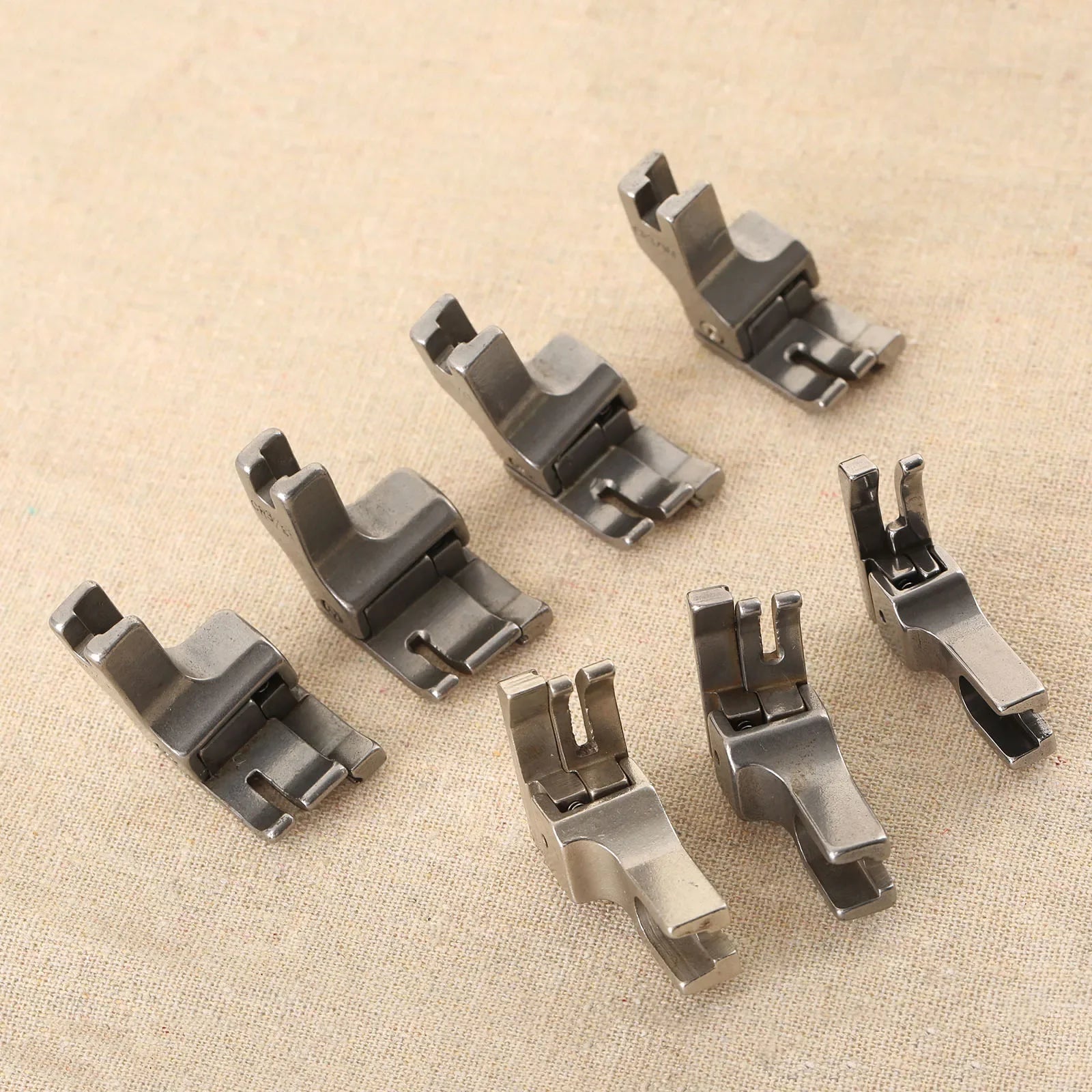 Sewing Machine Full Steel Right & Wide Presser Foot, 7 Sizes for Choosing.