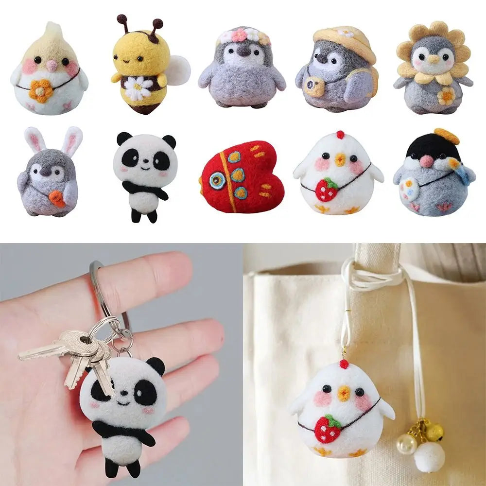 Needlework Needle Felting Kit Animal Package