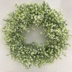 45cm Artificial Babysbreath Wreath