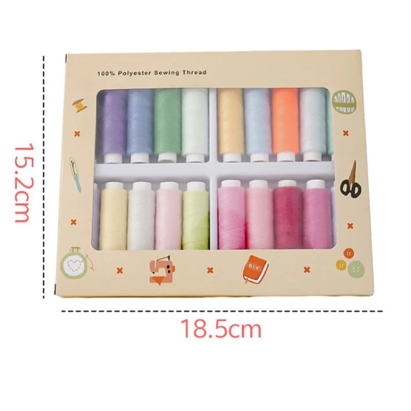 20-Color Thread Set Small Roll