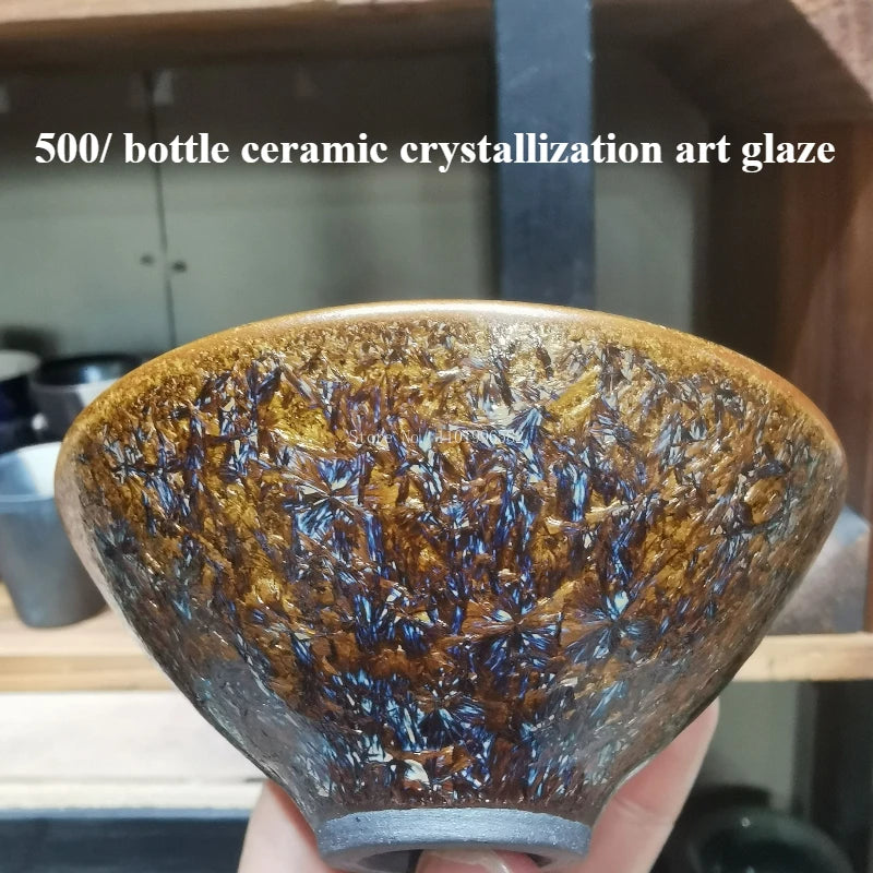 500g/ Bottle High Temperature Oxidation Firing Ceramic Crystallization Art Blue Glaze