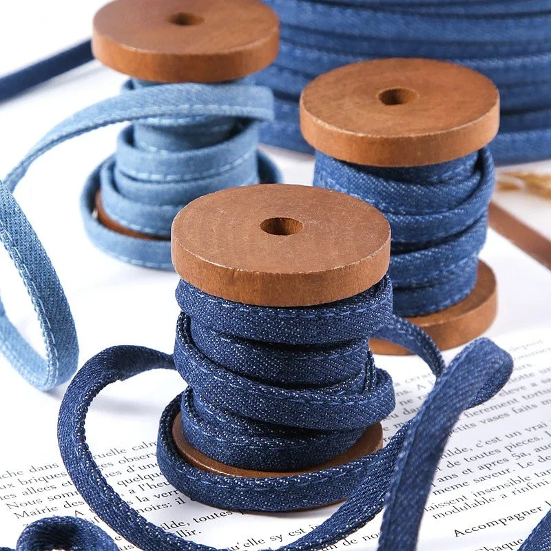 10 Yards Denim Ribbon