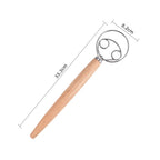 1-pc Danish Dough Whisk - Stainless Steel