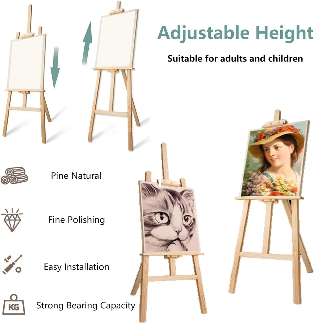 Studio Easel Adjustable Drawing Painting Holder
