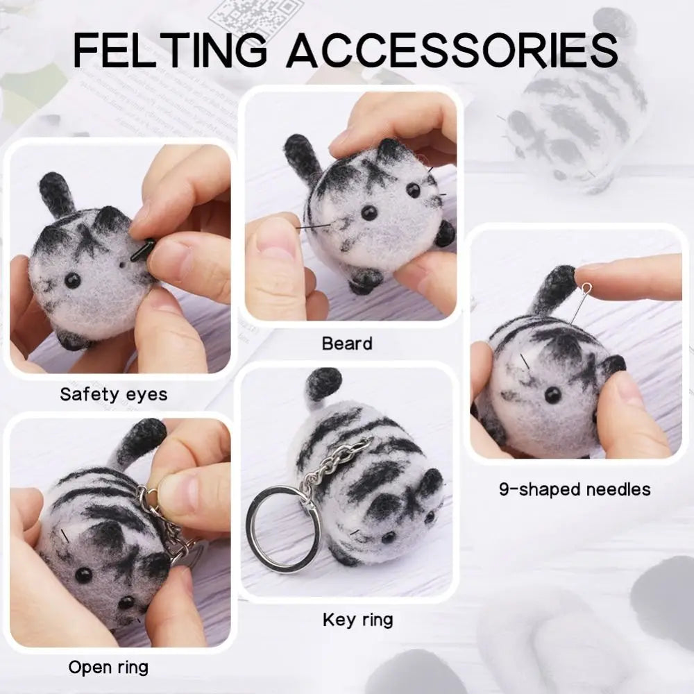 Needlework Needle Felting Kit Animal