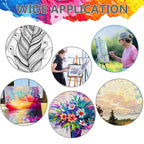 50pcs Black Cardstock Paper