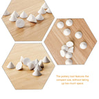 30 Pcs Kiln Firing Tools Pottery Nails Aluminum Oxide Cones