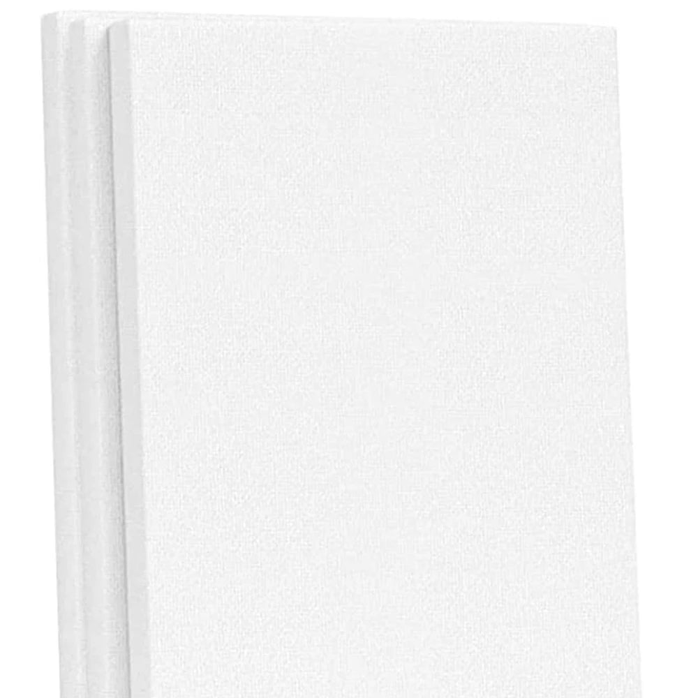 5pcs White Blank Square Artist Canvas