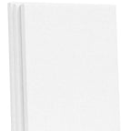 5pcs White Blank Square Artist Canvas