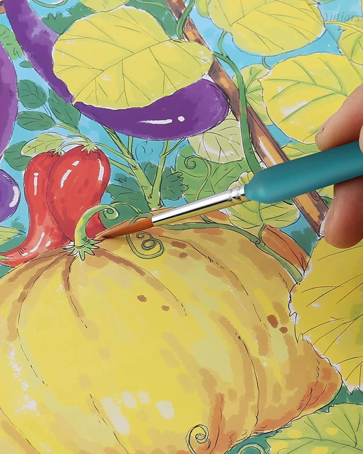 11/22pcs Miniature Paint Brushes Art Painting Brushes