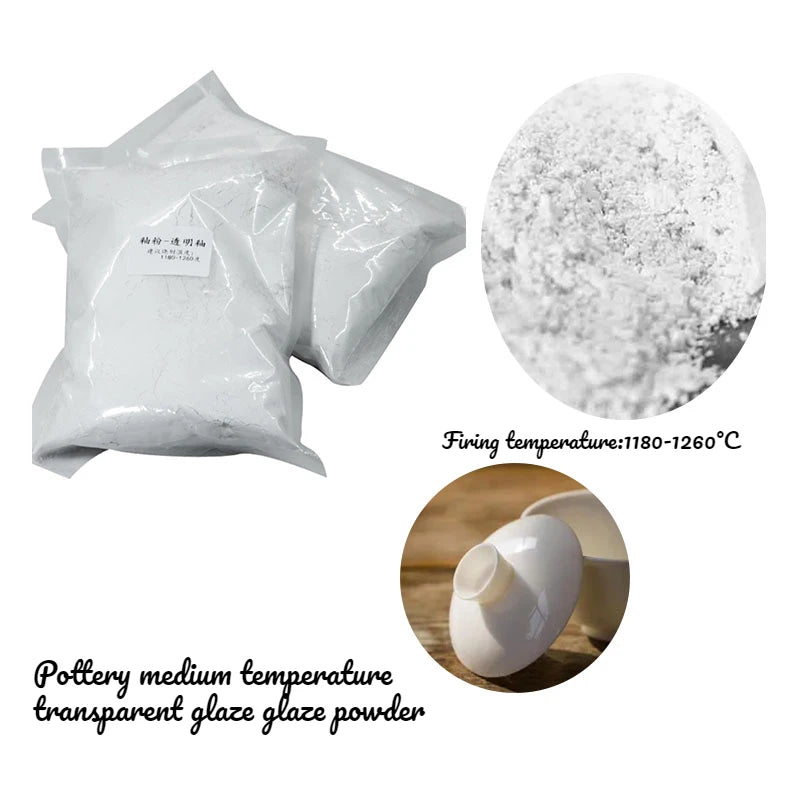 500g Pottery Transparent Glaze Powder