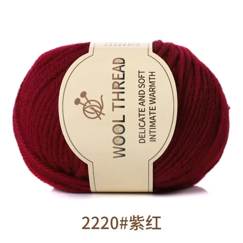 Medium Thick Wool Cashmere Yarn