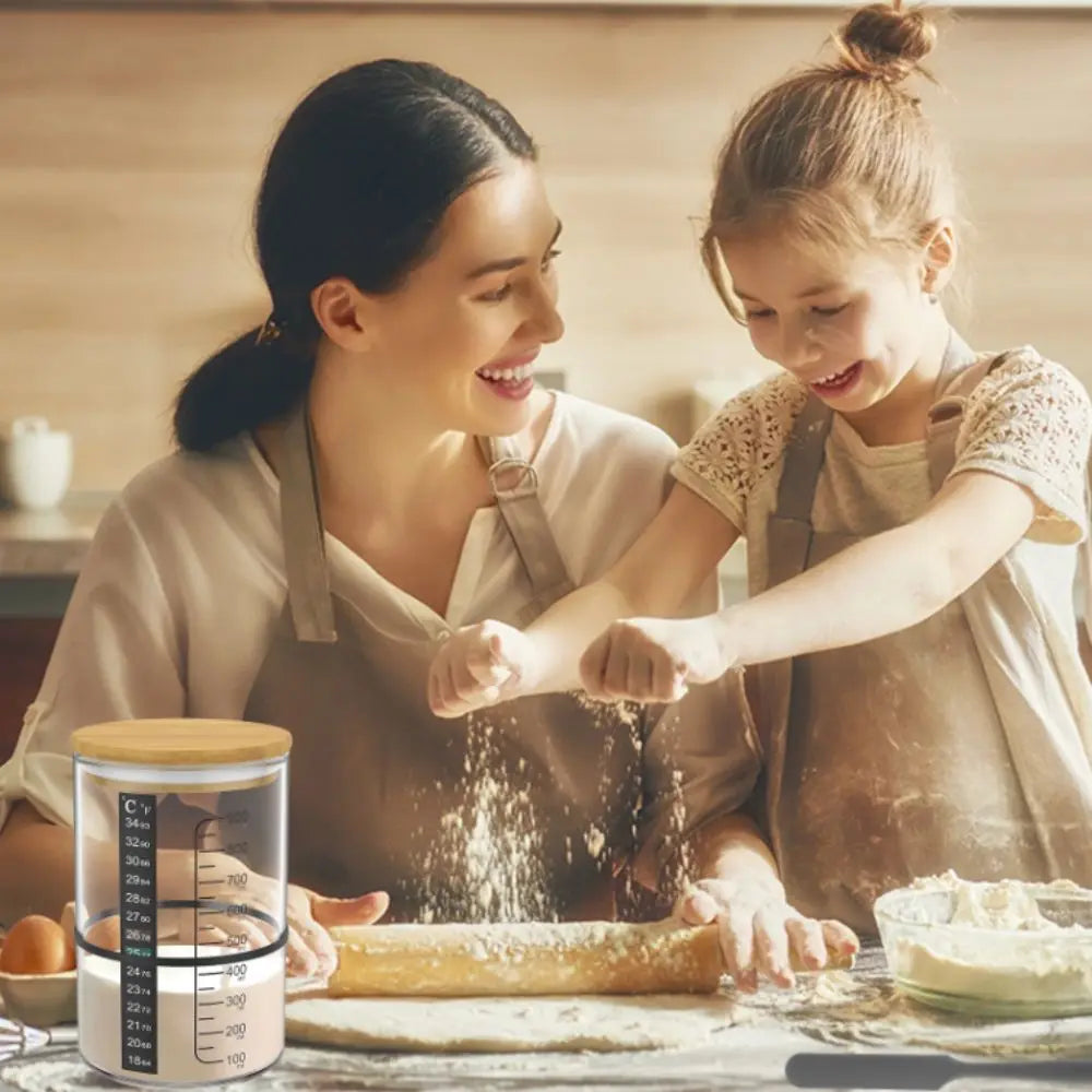 900ml Capacity Sourdough Starter Jar 1000ml Capacity