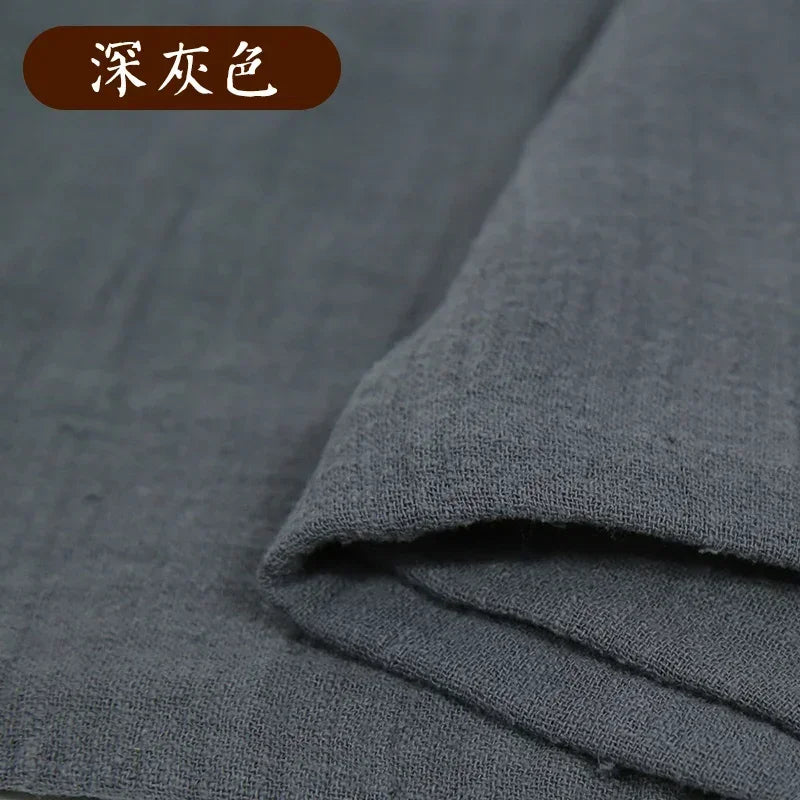 Soft Thin Linen Cotton Fabric