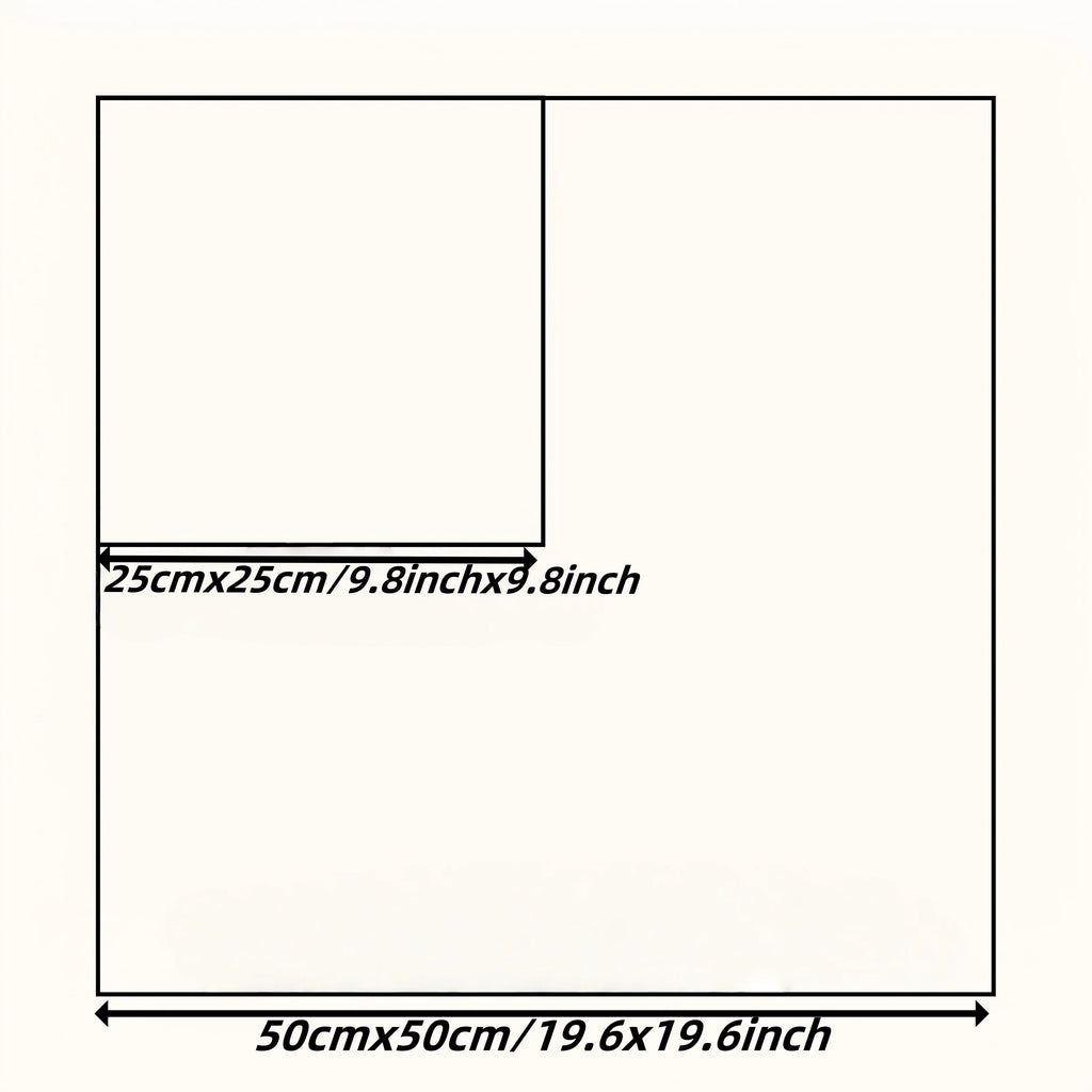 6 pcs Multi-Color Cotton Tulip Check Fabric