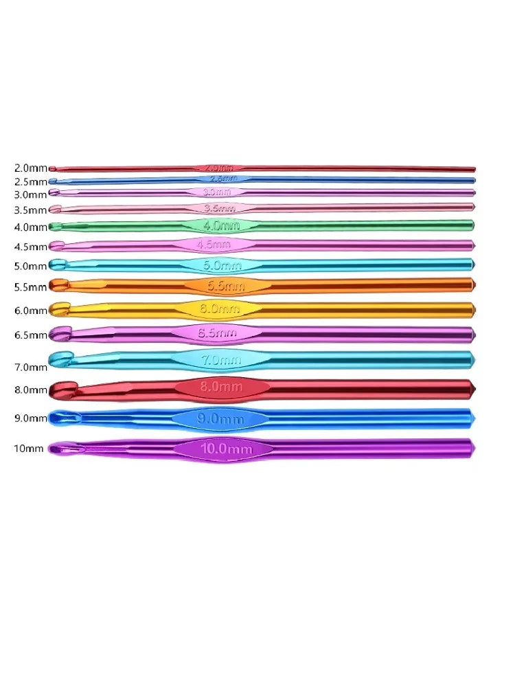 Multiple Sizes & Random Colors Needle Knitting Set