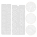 2Pcs Quilting Template