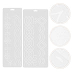 2Pcs Quilting Template