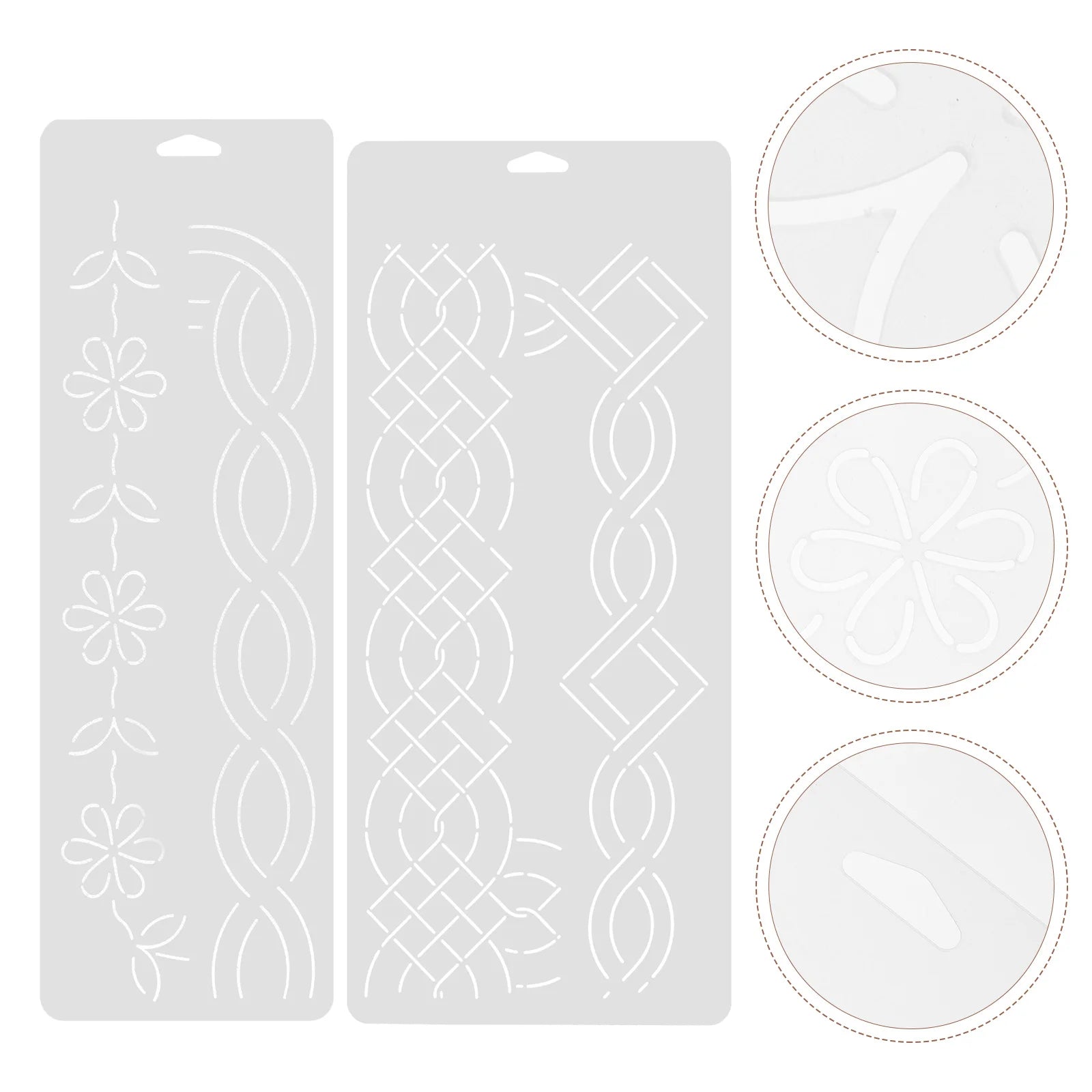 2Pcs Quilting Template