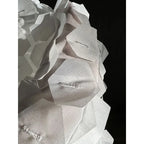 Standing weight texture geometric panel sheer