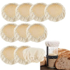10Pcs Reusable Sourdough Starter Jar Covers