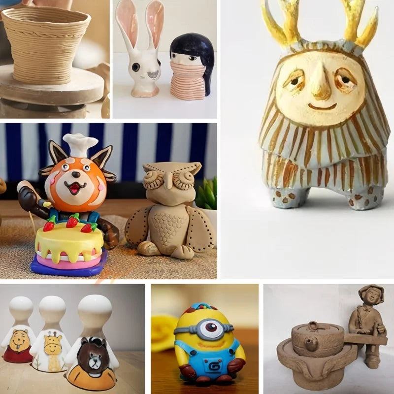 500G Special clay for pottery handicrafting