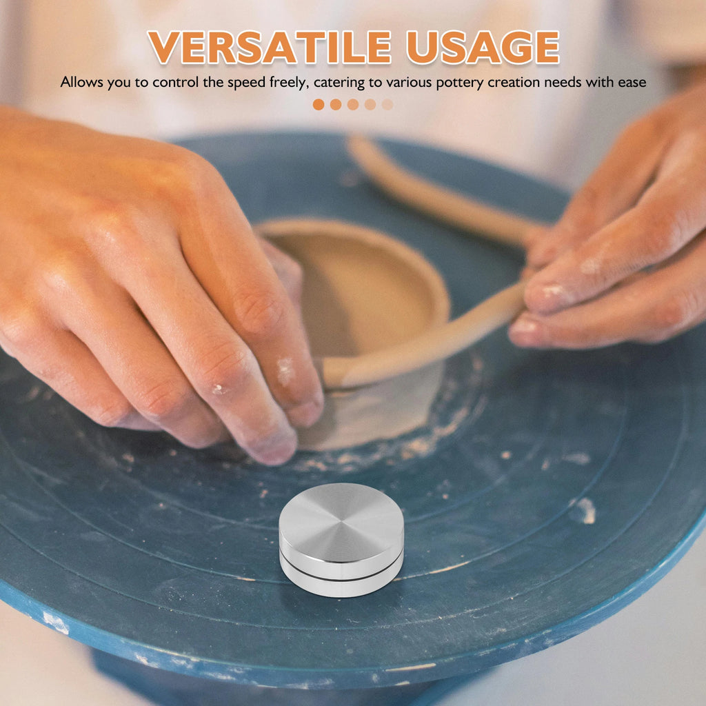 Ceramic Pottery Turntable for Sculpting Clay Aluminum Rotating Base Platform