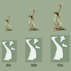 Transparent Doll Ducks Decor Template Set