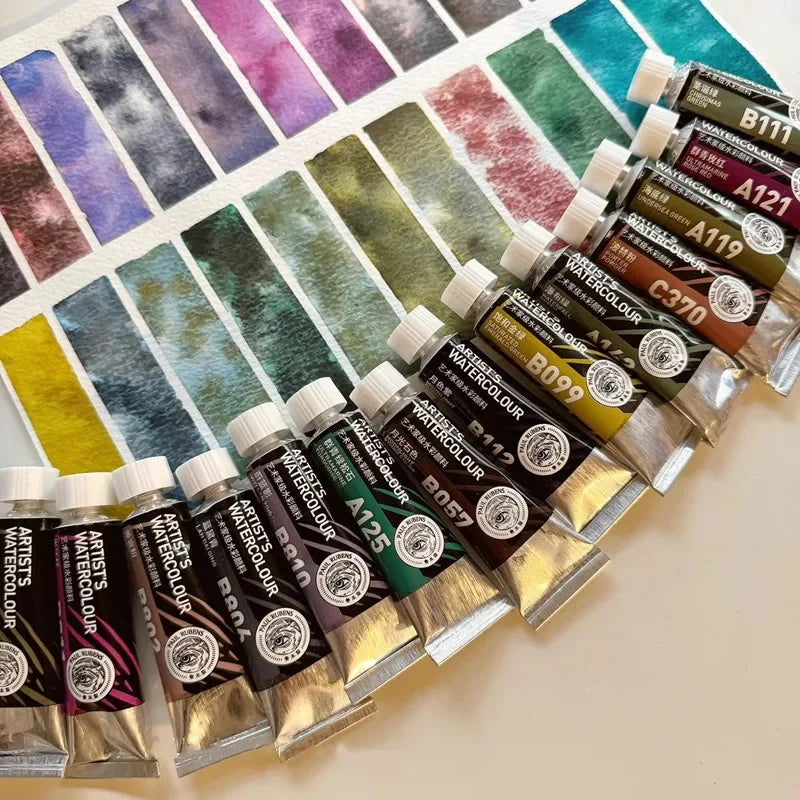 NEW Paul Rubens Professional Watercolor Paint 21 colors 15ML