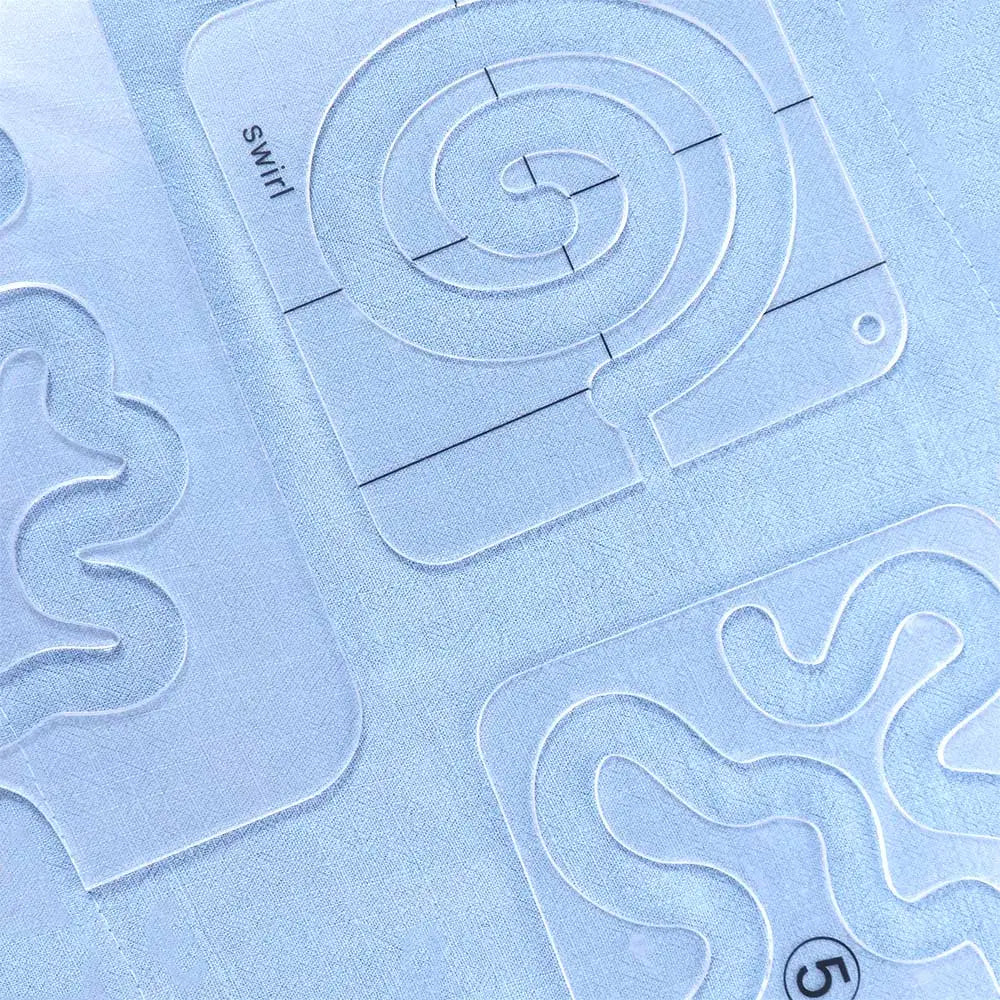 3PCS Quilting Template Ruler Sewing Rulers