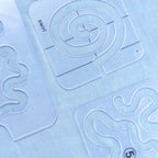 3PCS Quilting Template Ruler Sewing Rulers