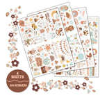 4 sheets/pack Baby Scrapbook Stickers