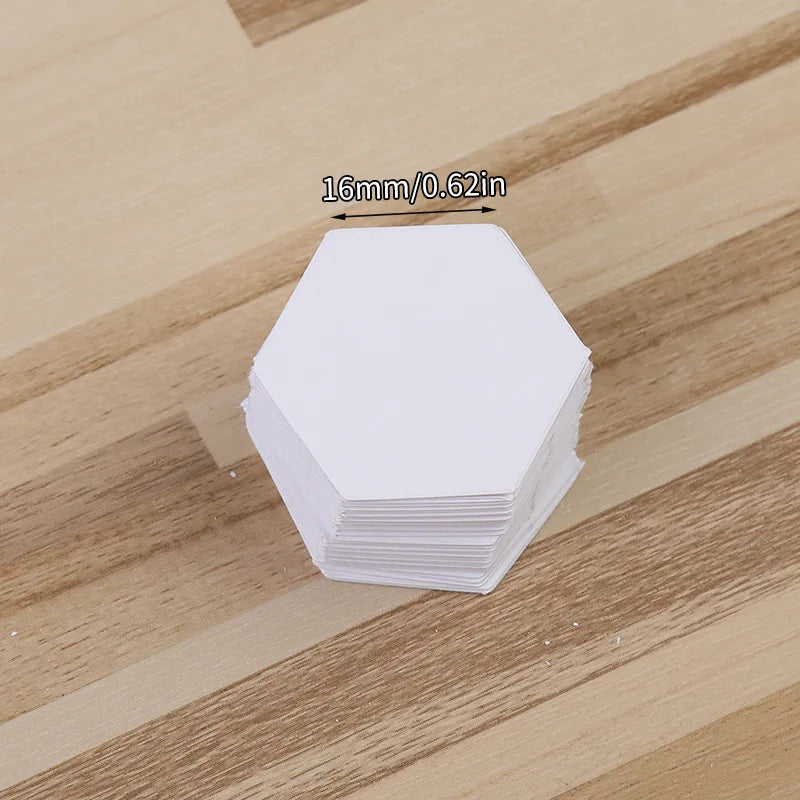 100 Pcs Paper Templates