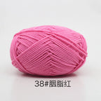 40-50g/Set 4ply Milk Cotton(80%) Knitting Yarn