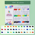 Acrylic Paint Set 12/18/24/36