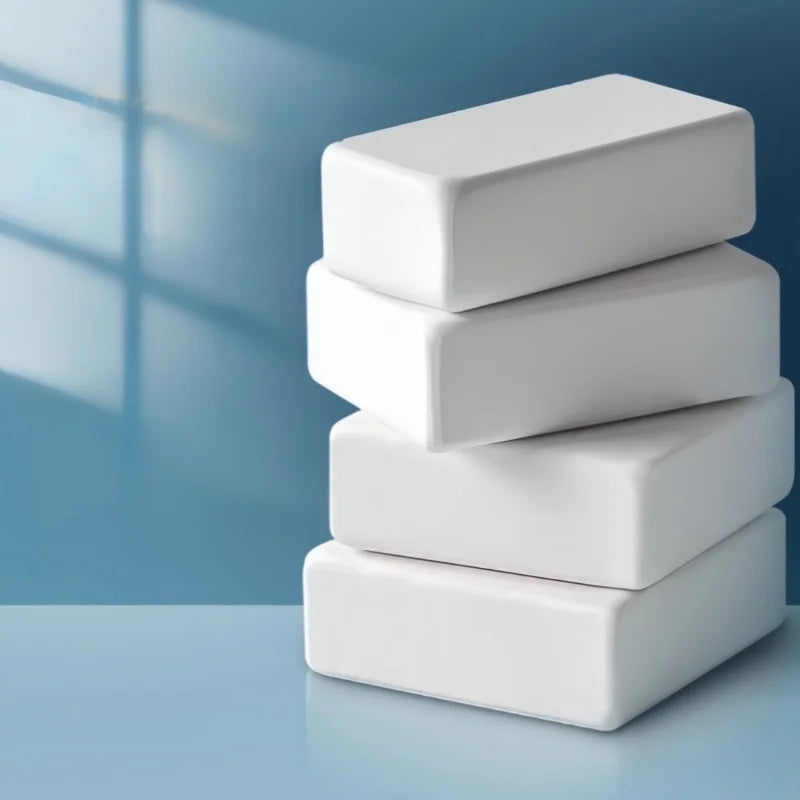 Soft polymer clay, non-burning white clay