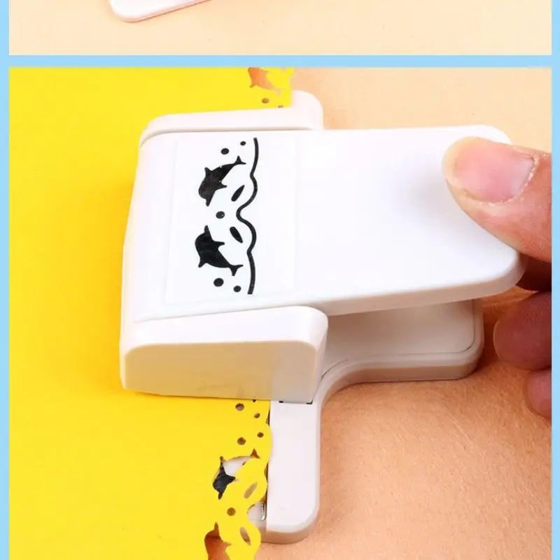 Colorful Paper Edge Embossing Punch Multiple Patterns