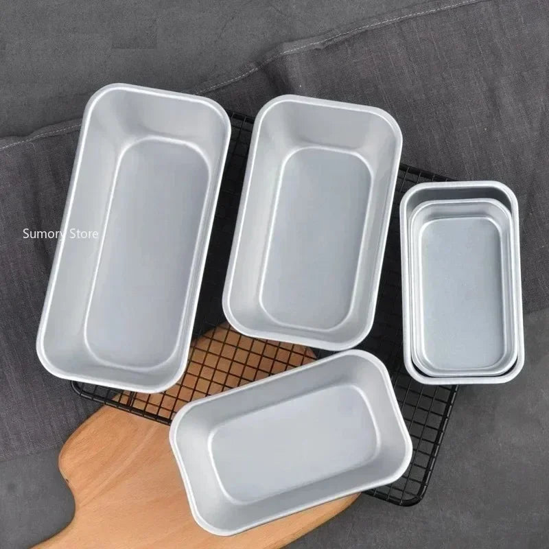 1Pc Square Box Mold Baking Tool Aluminum Alloy Non-Stick