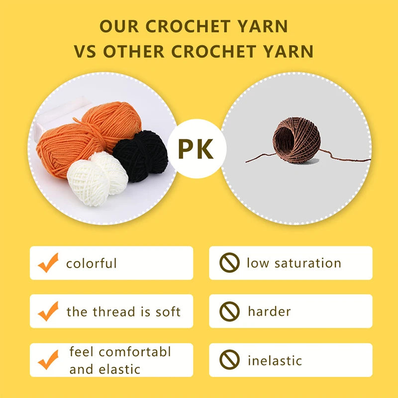 Crochet Kit with Yarn