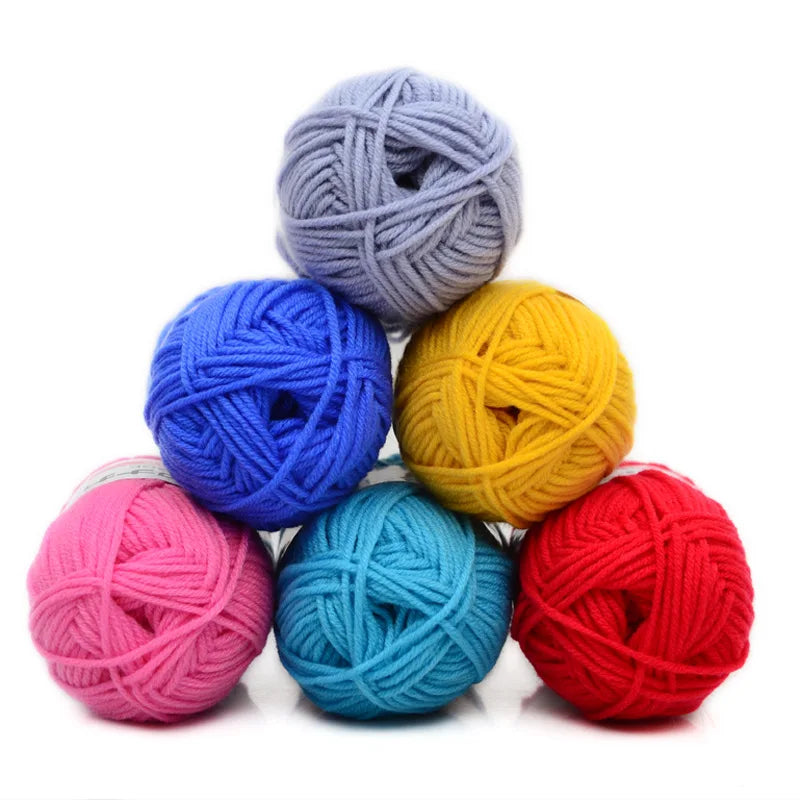 Milk cotton thread