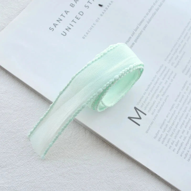 1 yard spring colored ribbon