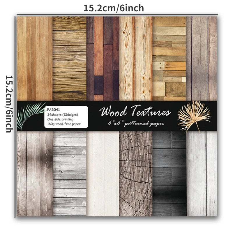 Scrapbook Paper Pad Assorted Pattern