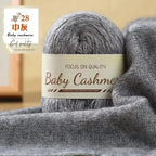 50g/roll Soft Wool Knitting Cashmere Long Thin Yarn